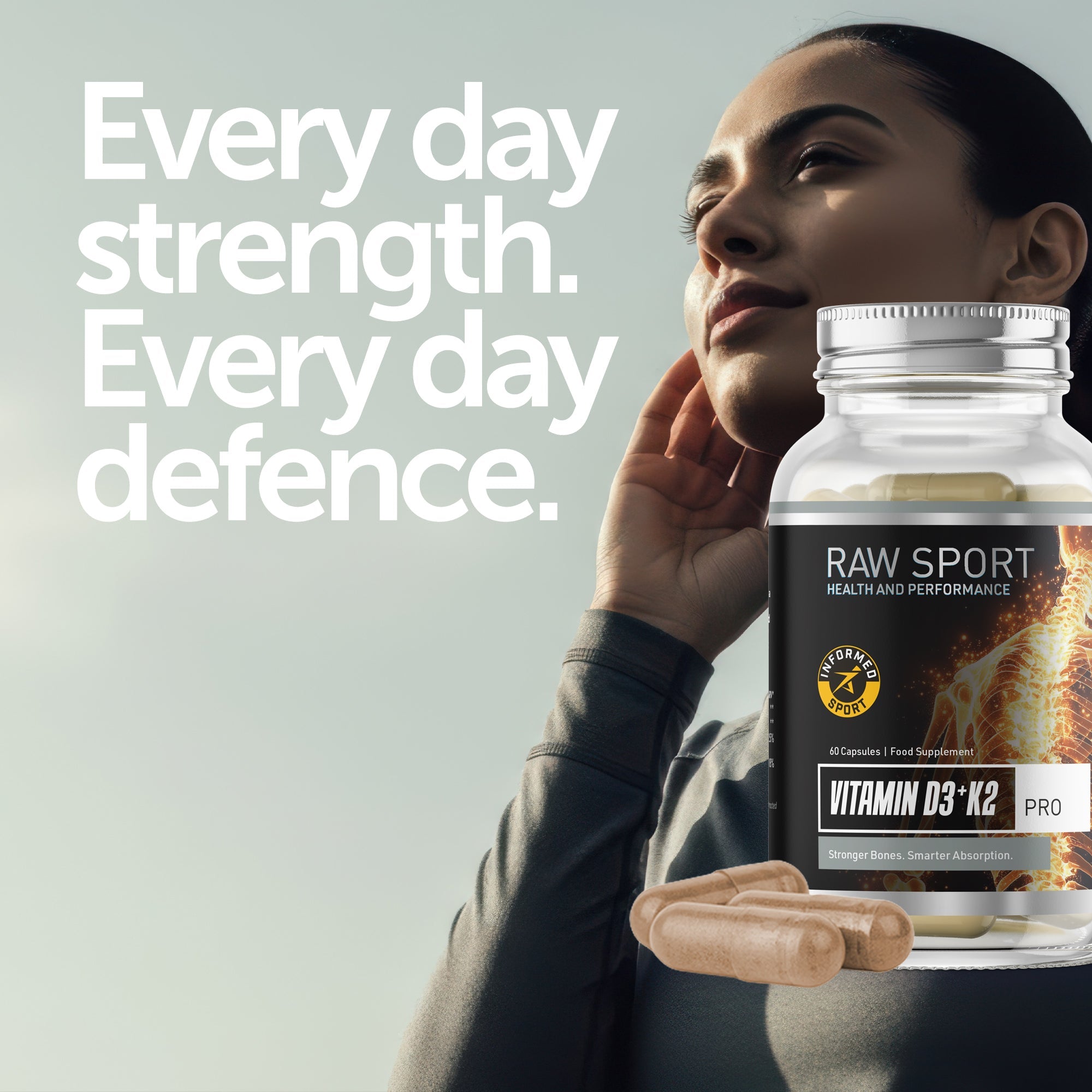 Vitamin D3 + K2 Pro | Informed Sport - Revolution Foods (pioneers in plant nutrition)
