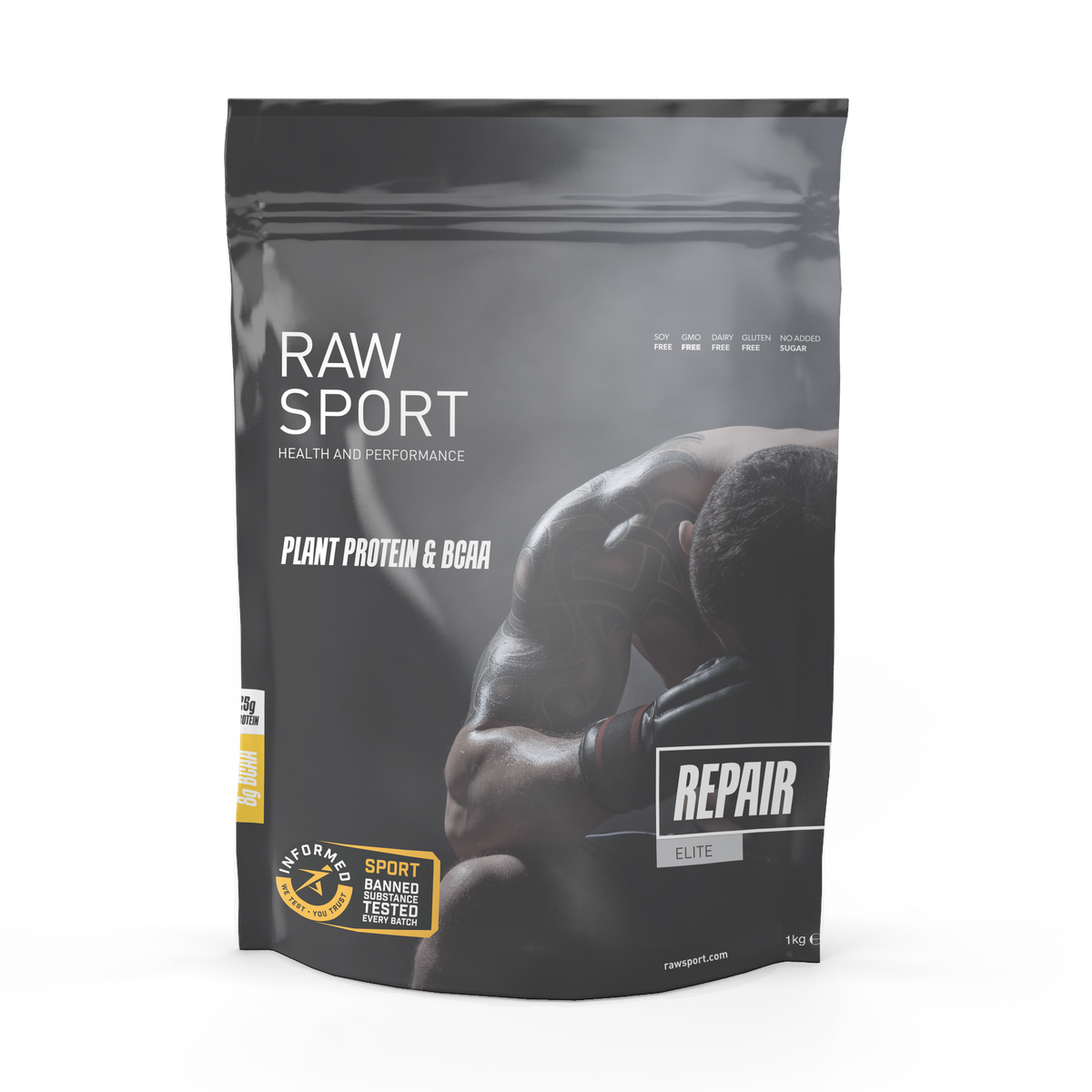 Raw Sport Protein Powder Elite Repair Plant Based Protein